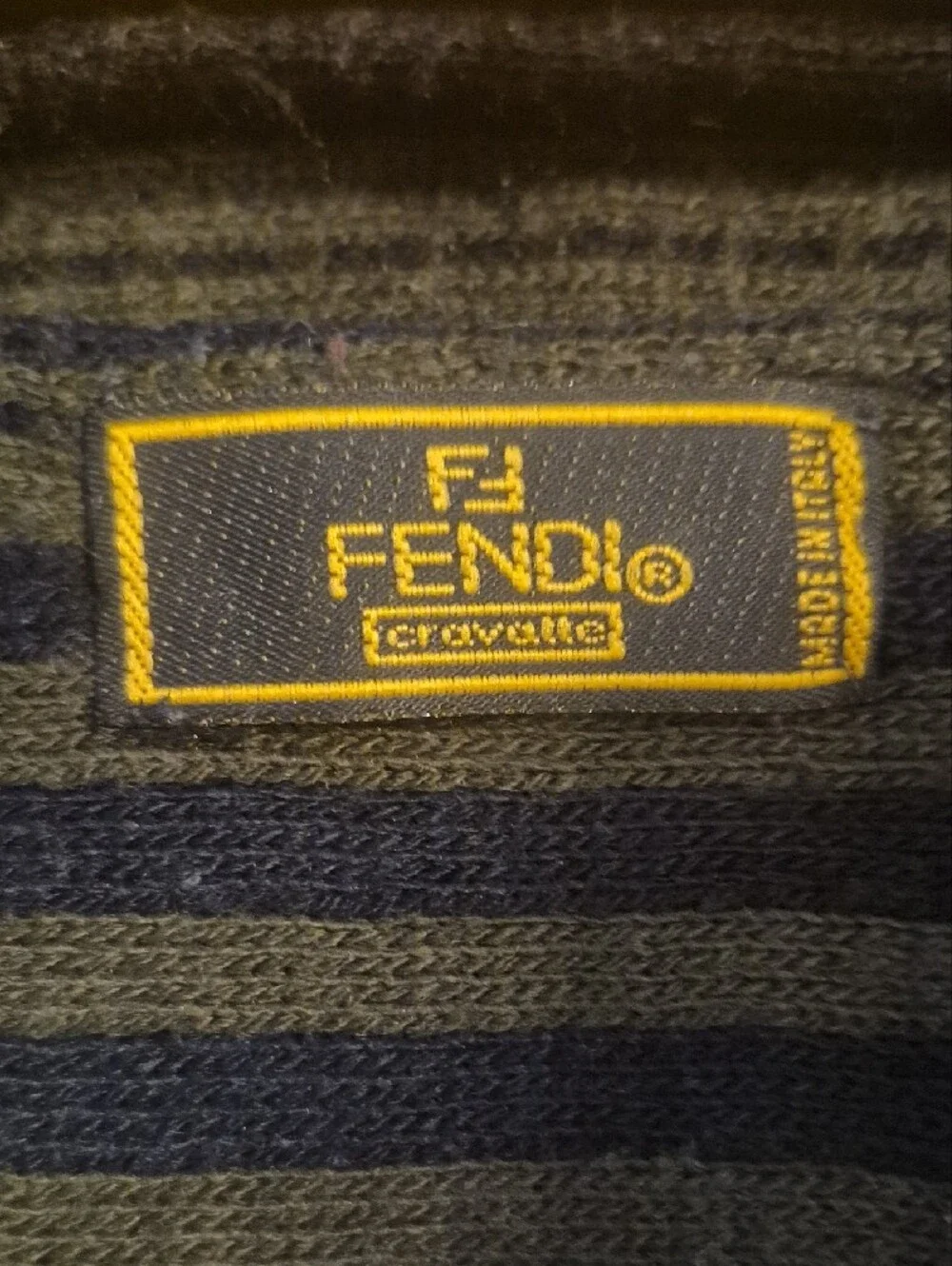 Fendi knit scarf